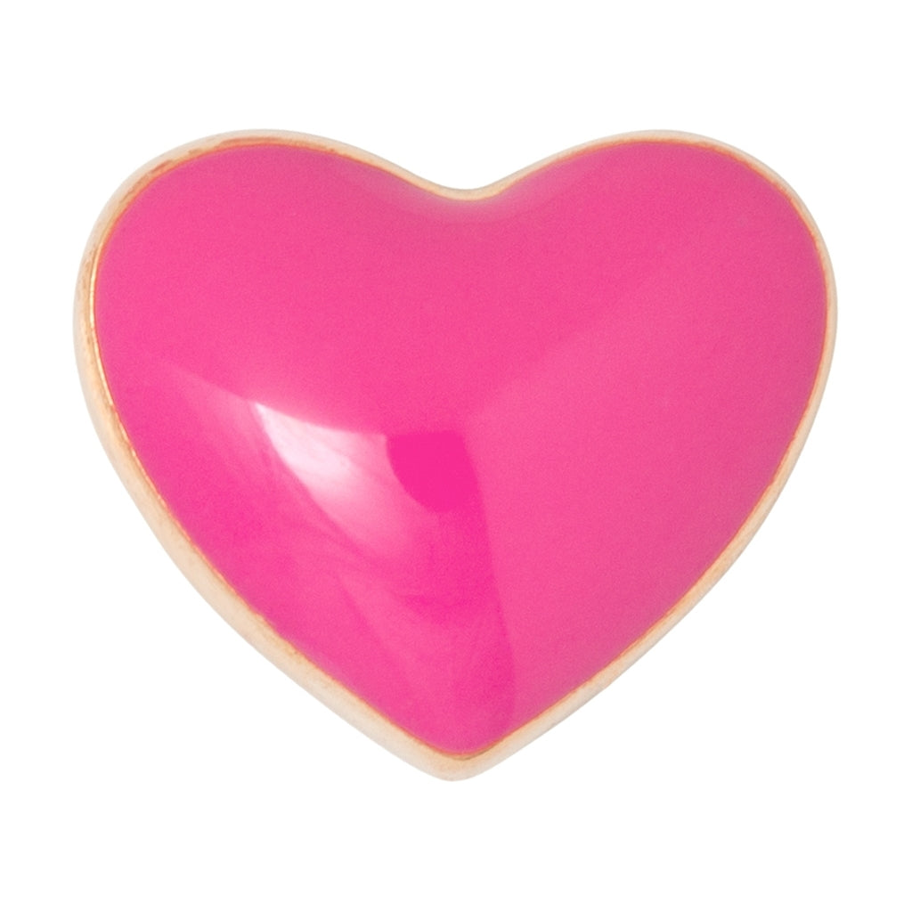 LULU Copenhagen Love U earring 1 pcs Ear stud, 1 pcs Pink