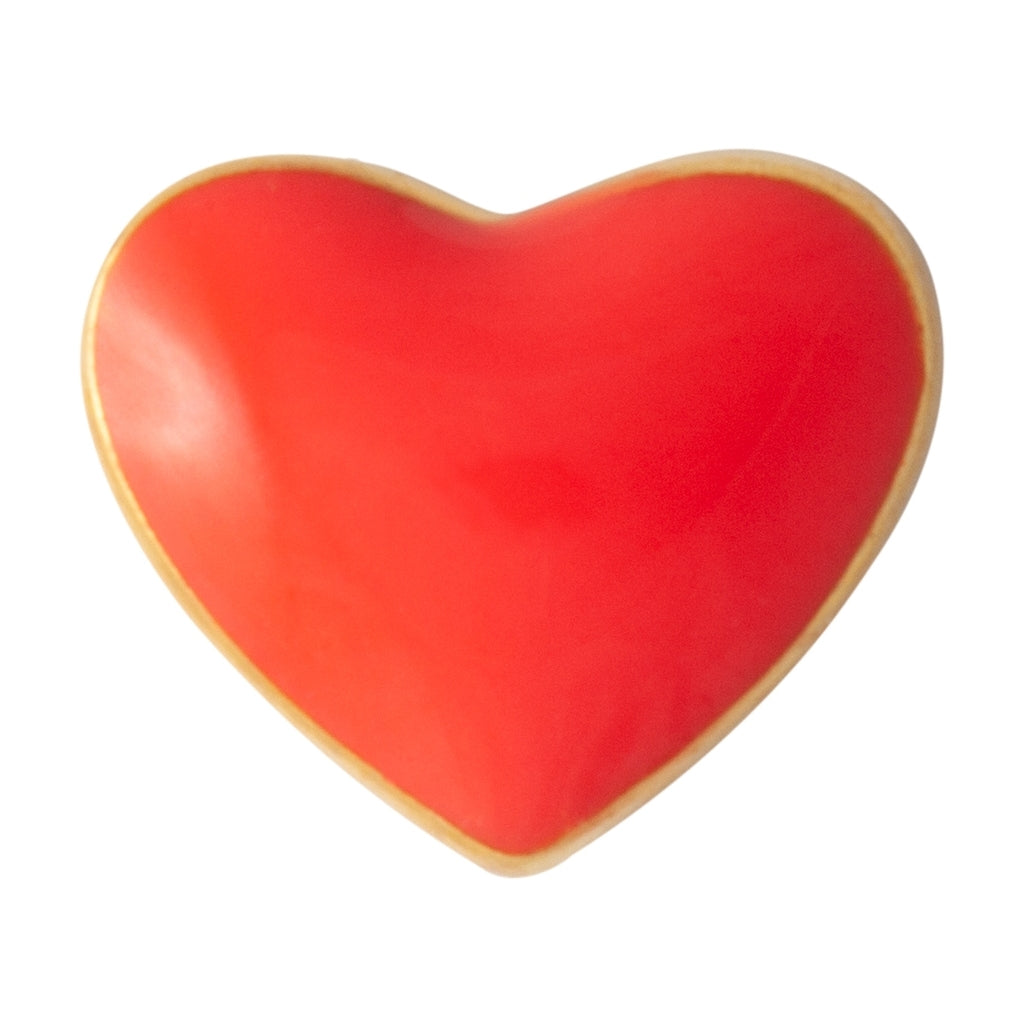LULU Copenhagen Love U earring 1 pcs Ear stud, 1 pcs Red