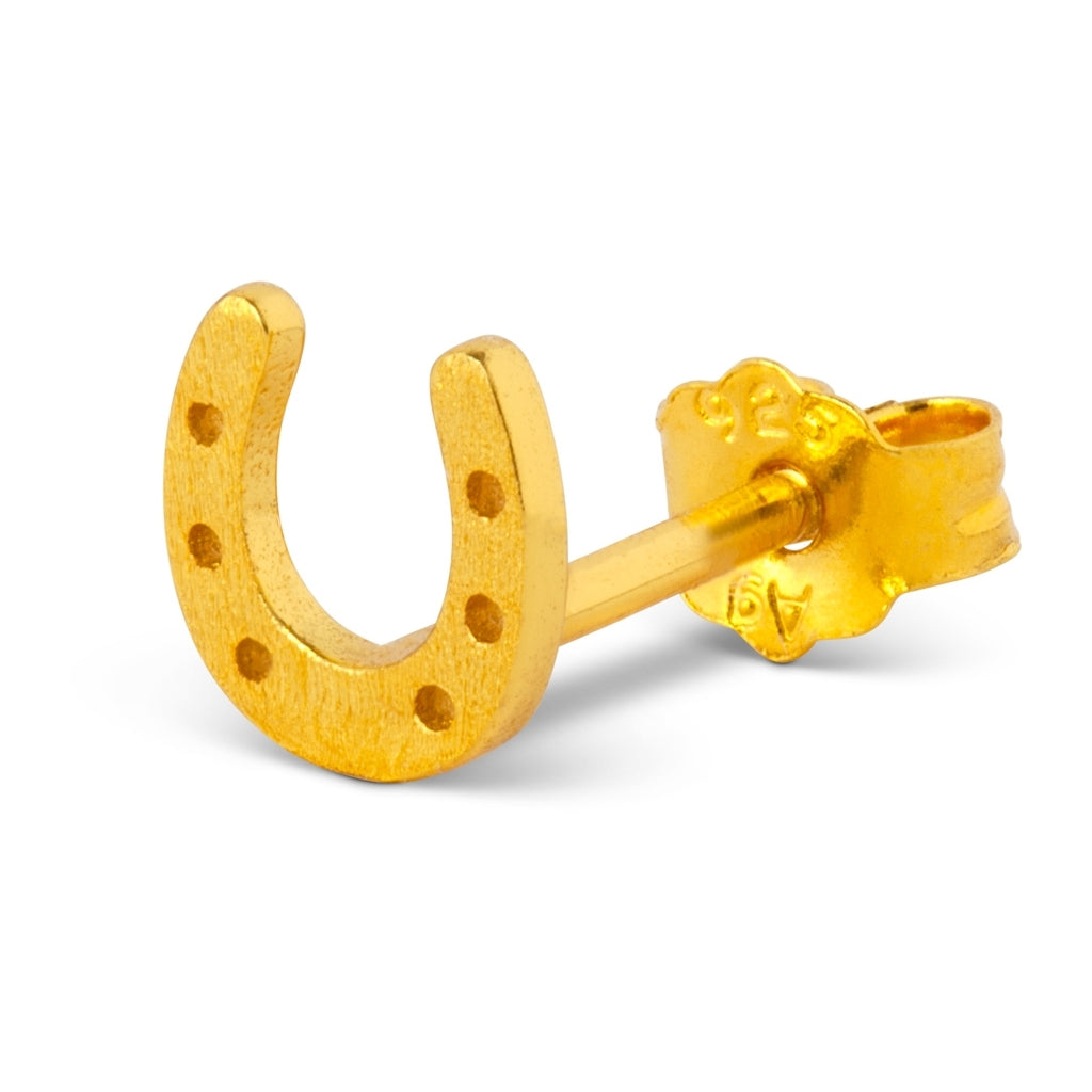 LULU Copenhagen Luck earring 1 pcs Ear stud, 1 pcs Gold plated